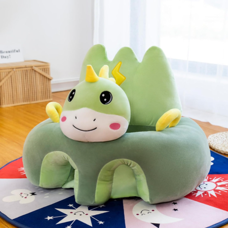 Dinosaur-Shaped Baby Sitting Comfort Sofa